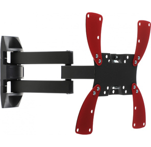 Кронштейн для телевизора Holder LCDS-5066 черный 19"-40" макс.35кг настенный поворот и наклон