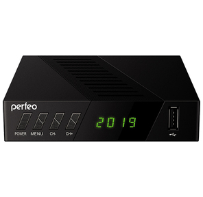 Perfeo STREAM-2 приставка для цифр.TV,  DVB-T2,  DVB-C,   IPTV,  HDMI,  2 USB,  DolbyDigital,  пульт ДУ