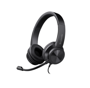 Гарнитура проводная DEFENDER Tune 150  (черная,  провод 1.8 м)  (63151)