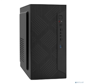 Корпус Minitower ExeGate BAA-303U  (mATX,  без БП,  2*USB+1*USB3.0,  HD Audio,  черный)