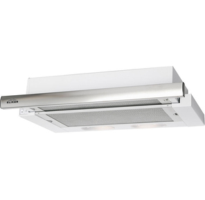 Вытяжка INTEGRA 45P-400-V2L STEEL / WHITE ELIKOR