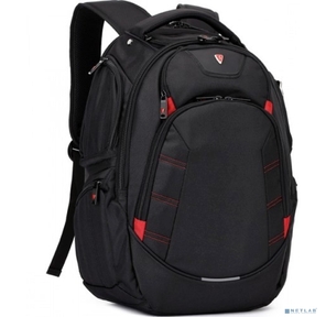 Рюкзак SUMDEX PJN-303 BK нейлон,  черная,  до 16"