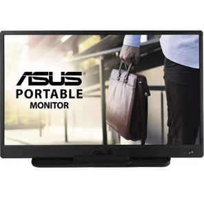 Asus 15.6" Portable MB165B черный TN LED 10ms 16:9 матовая 220cd 90гр / 65гр 1366x768 HD READY USB 0.78кг