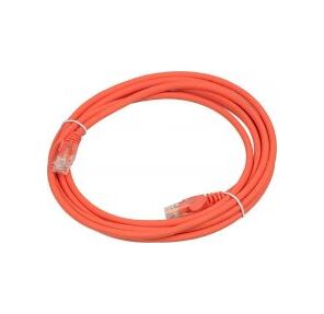 Патч-корд LANMASTER LSZH UTP кат.6,  2.0 м,  оранжевый