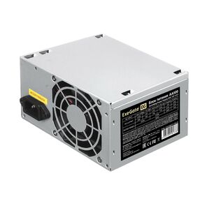Exegate EX256711RUS-PC Блок питания 500W ExeGate AA500  (ATX,  PC,  8cm fan,  24pin,  4pin,  2xSATA,  IDE,  кабель 220V в комплекте)