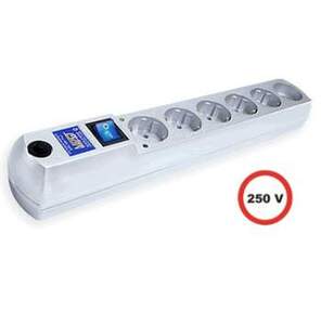 MOST HV6,  Сетевой фильтр 6 розеток,  2m,  белый
