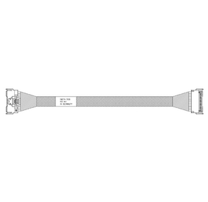 Кабель Amphenol RMC74-7038 Cable MCIO x8 74P  (прямой)  -TO-  MCIO x8 74P  (прямой) ,  85 Ohm,  L:80cm