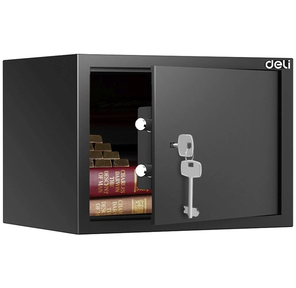 Сейф Deli Srock ET561 200x310x200мм ключевой