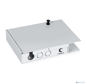 Cabeus JJT-4-SC Бокс оптический настенный на 4 SC  (LC duplex) со сплайс пластиной и КДЗС  (без пигтейлов и проходных адаптеров)