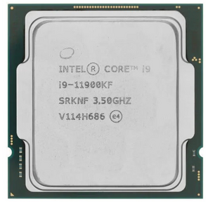 CPU Intel Core i9-11900KF  (3.5GHz / 16MB / 8 cores) LGA1200 OEM,  TDP 95W,  max 128Gb DDR4-3200,  CM8070804400164SRKNF,  1 year