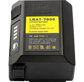 Батарея аккумуляторная Ada LBAT-7800 3.7В 7.8Ач Li-Ion  (А00700)