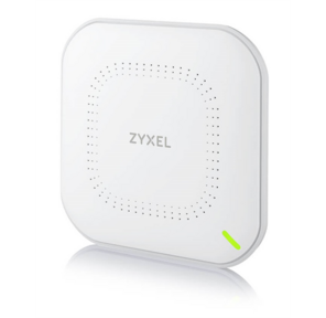 Zyxel NebulaFlex NWA50AX,  Гибридная точка доступа WiFi 6,  802.11a / b / g / n / ac / ax  (2, 4 и 5 ГГц),  MU-MIMO,  антенны 2x2,  до 575+1200 Мбит / с,  1xLAN GE,  PoE,  без поддержки Captive portal и WPA-Enterprise,  защ