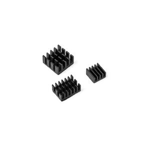 Набор радиаторов ACD  Black 3 in 1 Heat Sink Set Aluminum for Raspberry Pi 4B