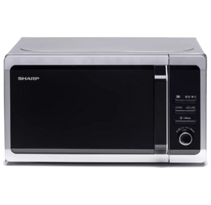 Микроволновая печь Sharp 20 л,  800 Вт,  эмаль,  серебристый