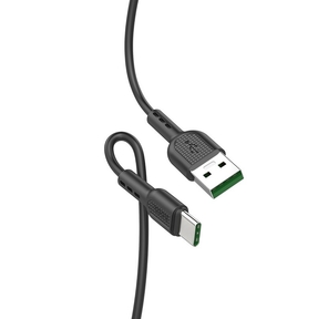 HOCO HC-06119 X33 /  USB кабель Type-C /  1m /  5A /  Black