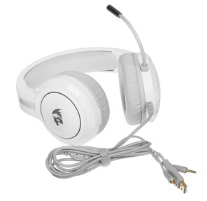 Defender Игровая гарнитура Mento RGB,  3.5мм,  белые Redragon