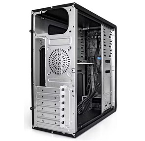 Exegate EX278394RUS Корпус Miditower Exegate CP-603 Black,  ATX,  <без БП>,  2*USB+2*USB3.0,  Audio