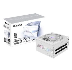 Блок питания ПК Gigabyte AE1000PM PG5 ICE 1000W,  80Plus,  Platinum,  Полностью модульный,  PCIe Gen 5.1,  ATX 3.0 compatible. 28200-AE85W-1EUR