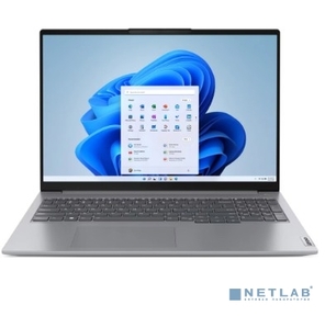 Ноутбук Lenovo Thinkbook 16 G6 IRL Core i5 13420H 8Gb SSD512Gb Intel UHD Graphics 16" IPS WUXGA  (1920x1200) noOS grey WiFi BT Cam Bag  (21KH00RREV)