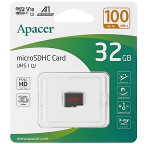 Карта памяти Apacer microSDHC UHS-I U1 R100 Class10 32GB w / o Adapter RP