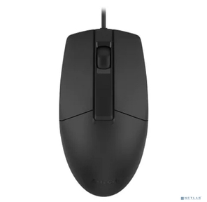 Мышь A4Tech OP-330S черный оптическая  (1000dpi) silent USB  (3but) [1530241]