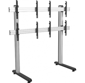 Стойка для телевизора Cactus CS-FS-TV4-PRO черный 32"-70" макс.50кг напольный мобильный