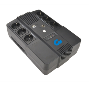 Связь инжиниринг ИБП линейно-интерактивный,  800ВА / 480Вт,  напольный,  6xSchuko  (4 batt+ 2 surge),  USB,  2 года гарантия,  Россия