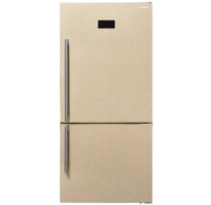 Sharp SJ-653GHXJ52R Комбинированный холодильник с нижней МК,  NoFrost,  84*75*186 см,  цвет бежевый