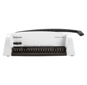 Переплетчик Fellowes STARLET 2+ A4 / перф.12л.сшив / макс.120л. / пластик.пруж.  (6-18мм)