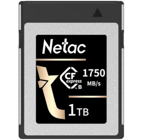 Netac CF2000 CFexpress™ PCIe Gen 3x2 Type B cards 1TB,  R / W up to 1750MB / 1650MB / s