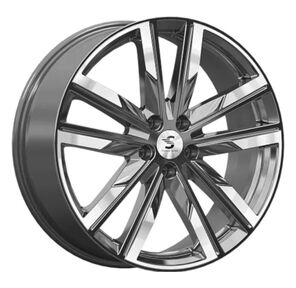 Легковой диск КиК 8, 0 / 20 5*108 Diamond gloss graphite