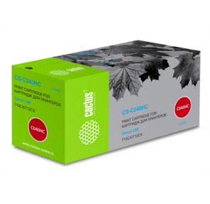 Тонер Картридж Cactus CS-C040HC голубой  (10000стр.) для Canon LBP 710CX I-SENSYS / 712CX I-SENSYS