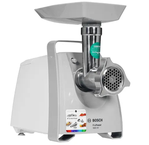 Мясорубка Bosch ProPower MFW66020 1800Вт белый / серый