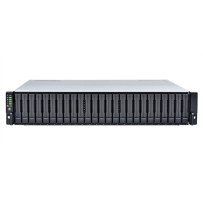 Infortrend 2U / 25bay Dual controller expansion enclosure 8x 12Gb SAS ports,  2x (PSU+FAN module), 25xdrive trays, 2x12G to 12 G SAS cables, 1xRackmount kit  (JB 3025RBA)