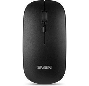 SVEN Беспроводная мышь RX-565SW тёмно-серая  (2.4GHz,  бесшумн. кл.,  АКБ,  3+1кл. 800-1600DPI,  блист.)