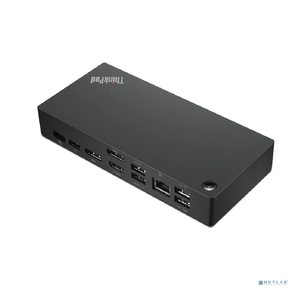 Lenovo [40AY0090CN] ThinkPad Universal USB-C Dock  2x DP 1.4,  1x HDMI 2.0,  3x USB 3.1,  2x USB 2.0,  1x USB-C,  1x RJ-45,  1x Combo Audio Jack 3.5mm pi.