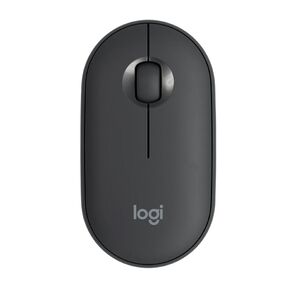 Мышь беспроводная Logitech Pebble M350 Black черная,  оптическая,  1000dpi,  2.4GHz,  USB-ресивер,  бесшумная,  под обе руки