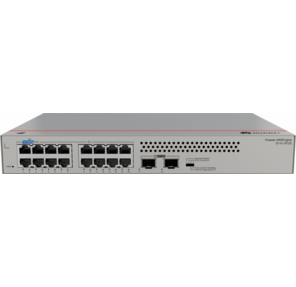 HUAWEI S110-16T2S  (16*10 / 100 / 1000BASE-T ports,  2*GE SFP ports,  built-in AC power,  fanless)