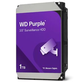 Western Digital WD10PURZ Purple 1Tb,  3.5",  SATA-III,  IntelliPower,  64Mb buffer,   (DV & NVR)