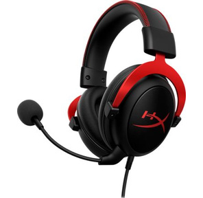 Наушники с микрофоном HyperX Cloud II черный / красный 1м мониторные оголовье  (4P5M0AA)