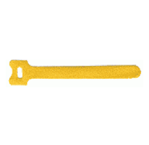 Хомут-липучка 135мм,  20 шт.,  желтый