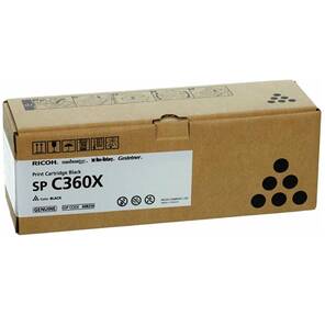 Принт-картридж черный,  тип SP C360X  (10K,  только для МФУ) Ricoh SP C361SFNw
