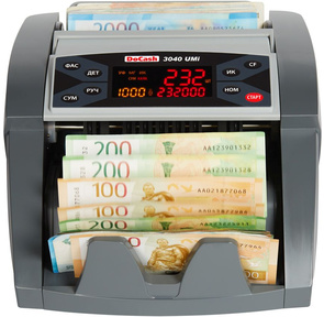 Счетчик банкнот DoCash 3040 Umi 14358 рубли