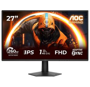 Монитор 27" AOC 27G50Z  Fast IPS,  1920x1080,  260Hz,  1ms,  300сd / m,  3000:1 | 2xHDMI (2.0),  DP (1.4) |  ExPSU,  Vesa 100,  Black