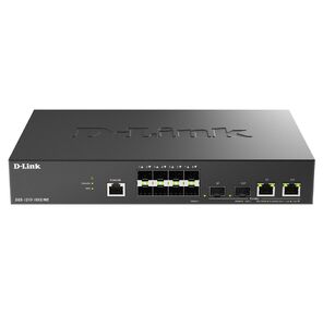 Коммутатор D-Link DGS-1210-10XS / ME / C1A Управляемый L2 коммутатор с 8 портами 1000Base-X SFP и 2 комбо-портами 10GBase-T / SFP+