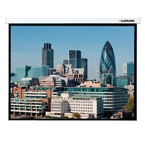 Lumien Master Control [LMC-100218] Экран с электроприводом  153х200 см  (раб. область 109х194см)  (88") High Contrast черн. кайма сверху 40 см 16:9