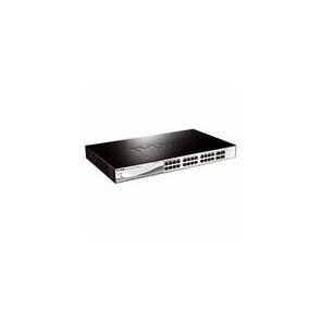 D-Link DGS-1210-28 WebSmart коммутатор с 24 портами 10 / 100 / 1000Base-T + 4 портами SFP и функцией энергосбережения