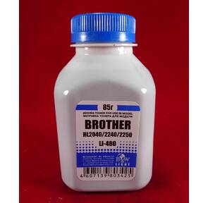 Тонер Brother TN 2075 / 85 / 2135 / 75 HL 2030 / 35 / 40 / 75 / 2140 / 50 / 70  (фл, 85г) B&W Light фас. Россия