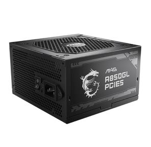 Блок питания MSI MAG A850GL PCIE5 ,  850W,  80+ Gold,  полностью модульный,  ATX 3.0,  PCIE5