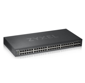 ZYXEL GS1920-48V2-EU0101F Гибридный Smart коммутатор PoE+ Zyxel Nebula Flex GS1920-24HPv2,  24xGE PoE+,  4xCombo  (SFP / RJ-45),  бюджет PoE 375 Вт,  автономное / облачное управл.